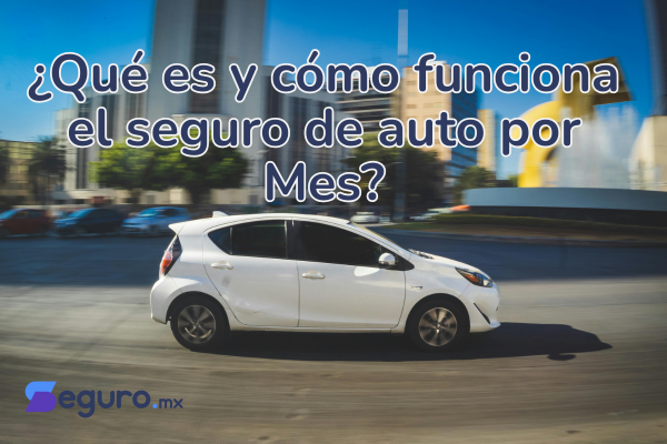seguro de auto por mes